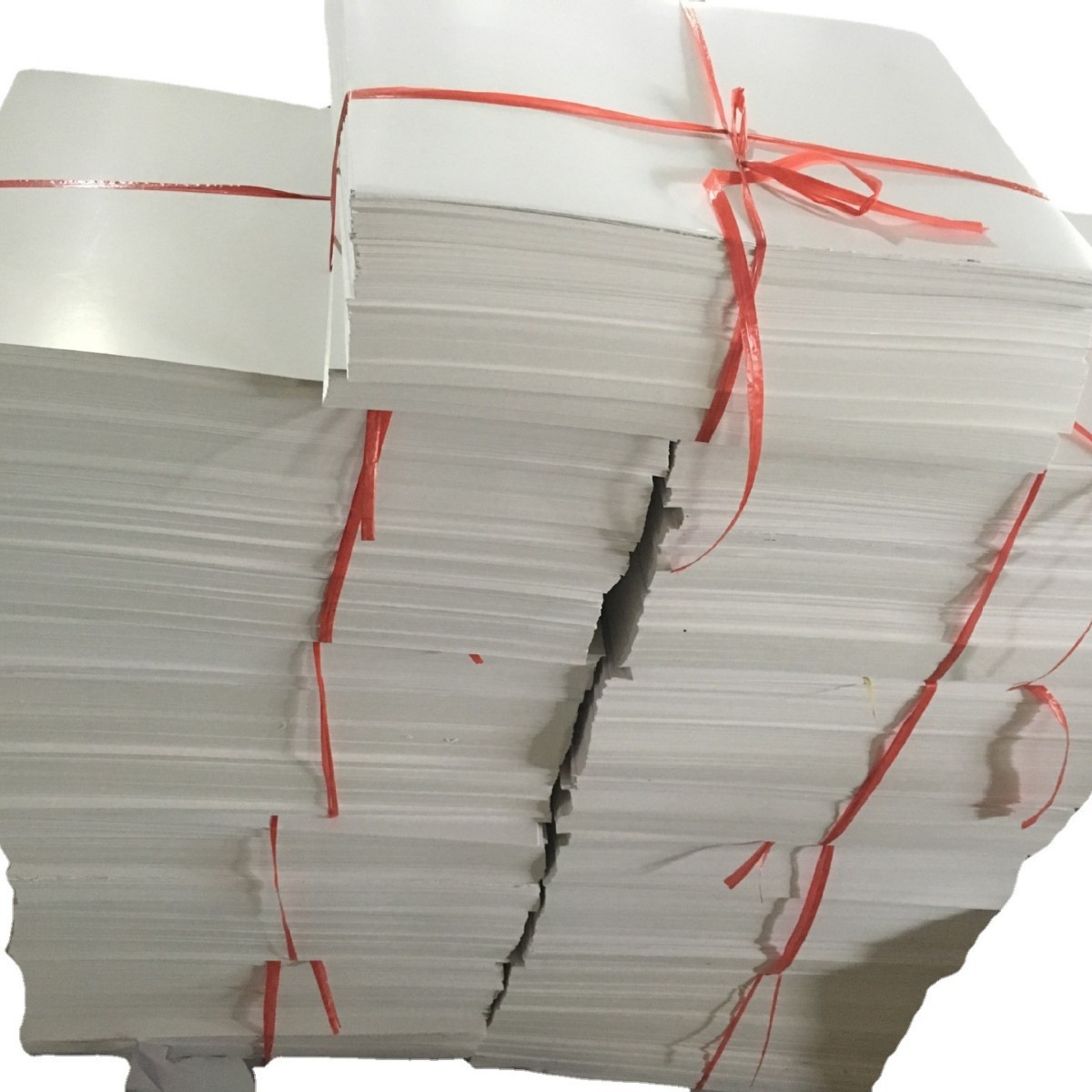 210克白卡纸不干胶材料