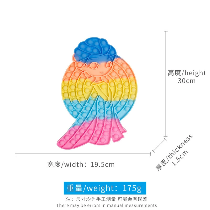 Silicone interactive Christmas toy, halloween, Birthday gift