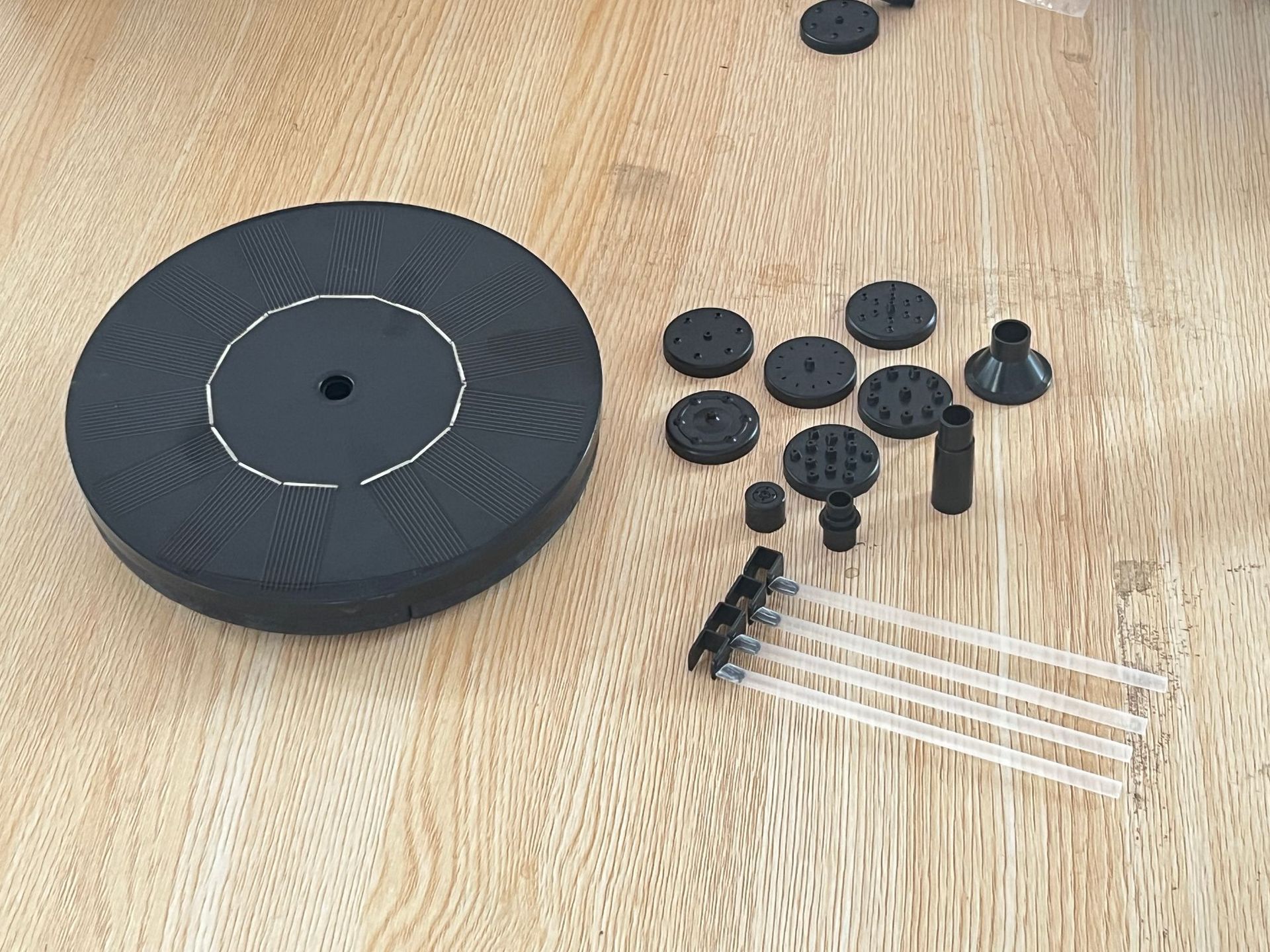 4 개의 브래킷이있는 16cm 단결정 실리콘