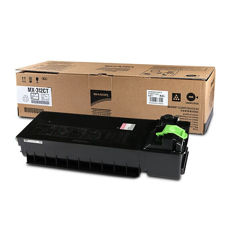 Оригинальный черный тонер SHARP MX-312CT (совместим с MX-M261/311/2628L/26)