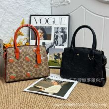 蔻家包包跨境新款老花单肩斜挎包经典印花百搭女包手提包外贸批发