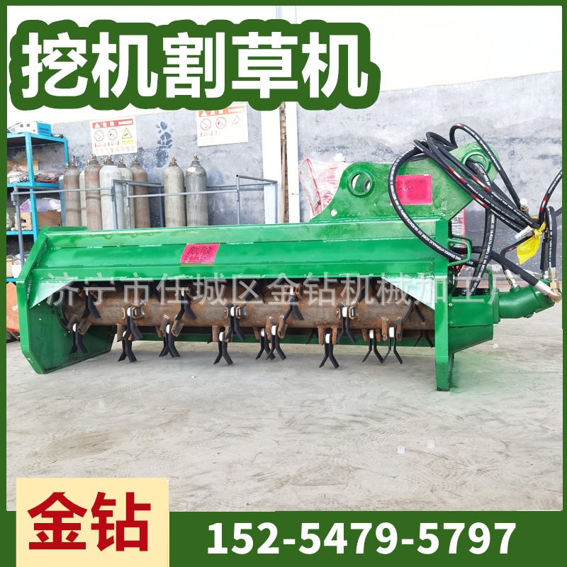 山地开荒杂草清理机堤坝公路护坡杂树枝灌木丛修剪机粉草碎枝机