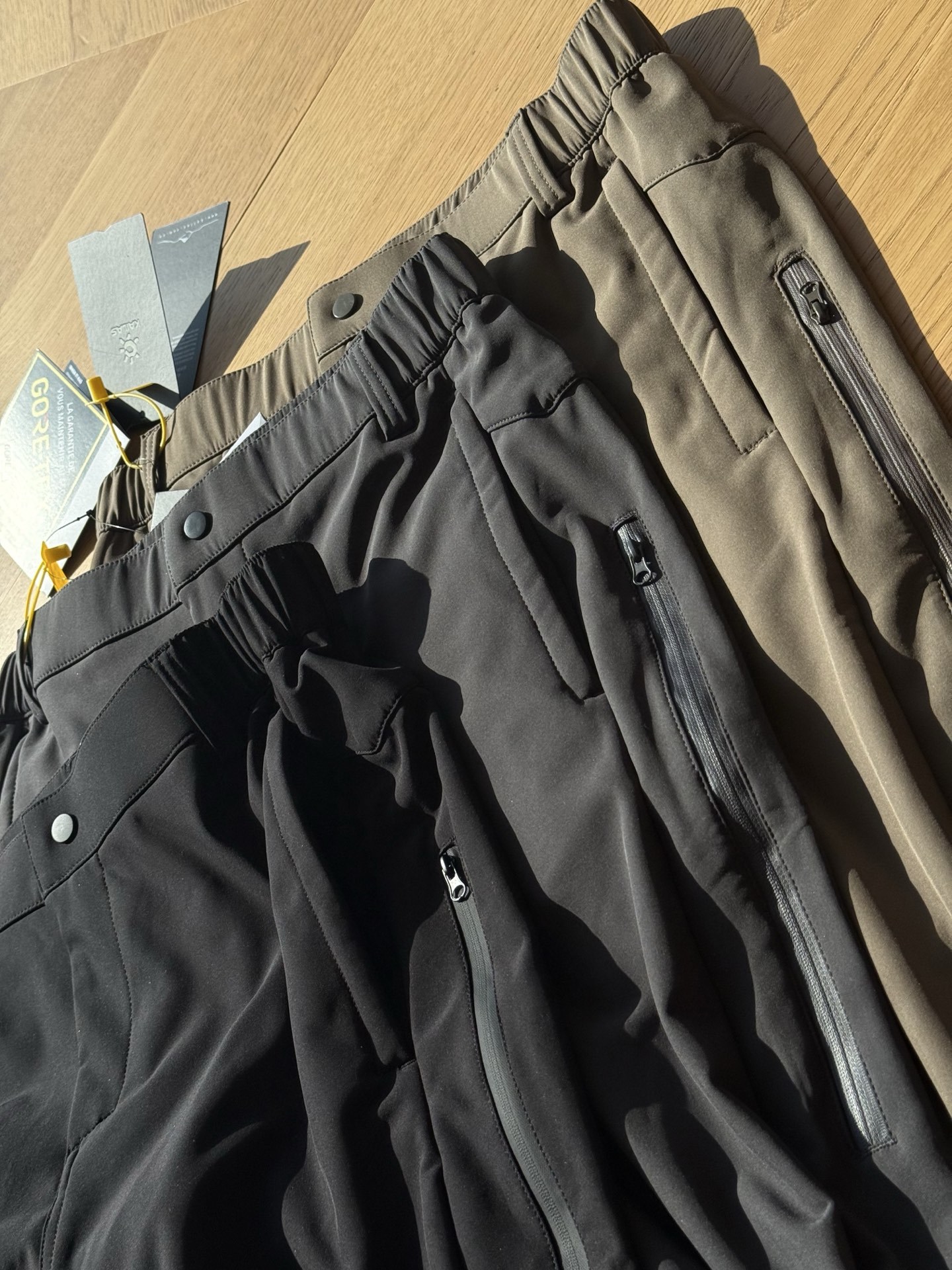 Mens Fleece Lined Softshell Hiking Trousers For Winter Autumn_voghion.com