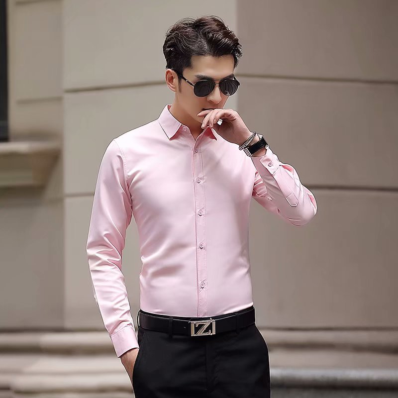 Long sleeve shirt pink