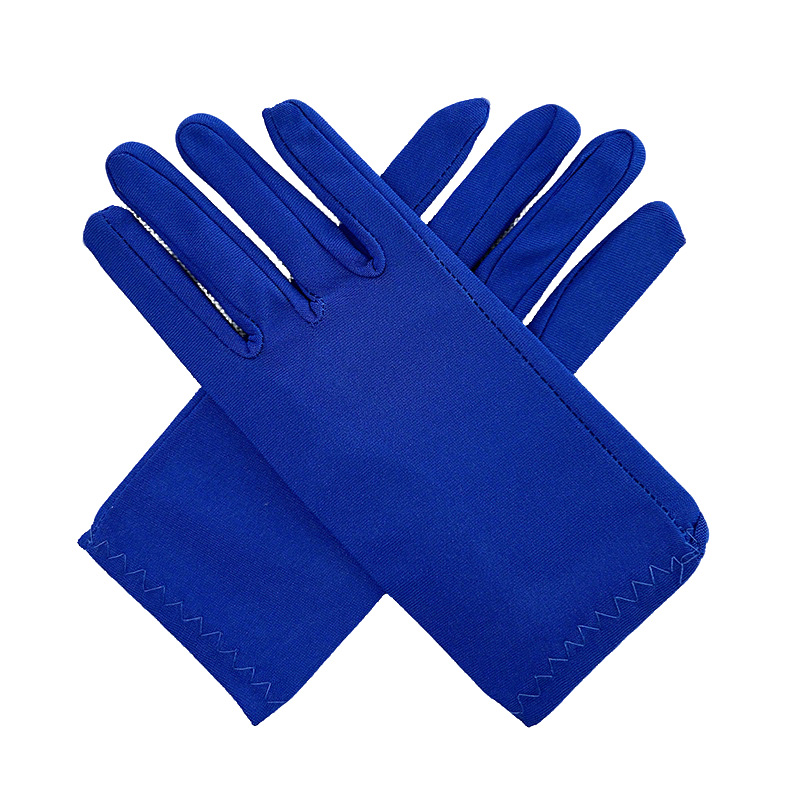Guantes cortos de seda de leche, accesorios de vestir, guantes de etiqueta, imprescindibles para salir en verano