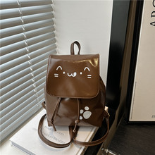 时尚可爱单肩小包包2025新款简约休闲pu小包女童韩版感斜挎包