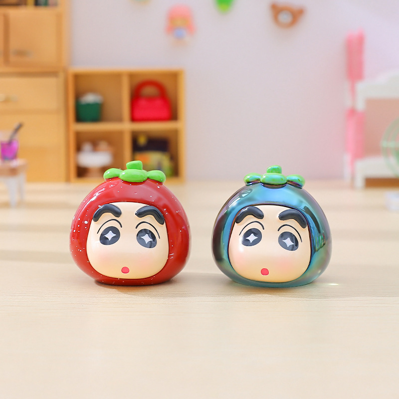 크리에이티브 귀여운 큰 머리 작은 별 식물원에서 하루를 기원하는 블라인드 박스 데스크탑 귀여운 인형 장식품 원피스 배송