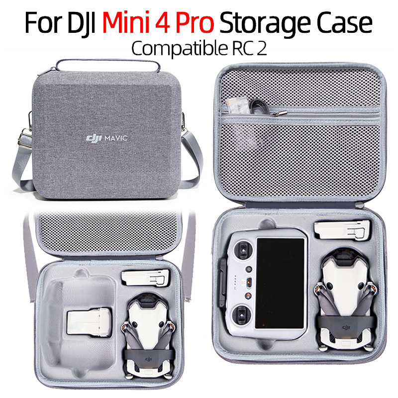Aplicable DJI mini 4 pro bolsa de almacenamiento Dji mini 4 pro bolsa de almacenamiento de control remoto estándar bolsa de habitación individual