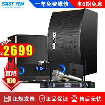 先科(SAST) KTV音响套装 C3会议音响卡包套装会议室教室专用功