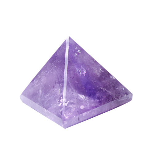 Natural crystal pyramid ornaments semi-precious stone rough polished office decoration energy tower crystal crafts wholesale