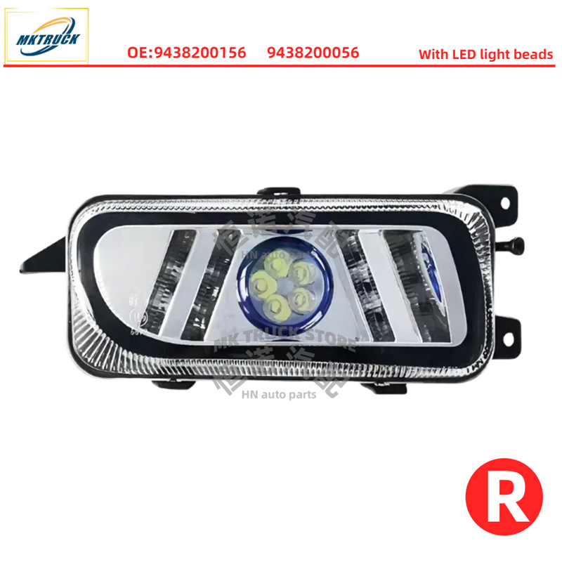 Actros camión MP2 MP3 LED conjunto de lámpara de niebla camión pesado Mercedes-Benz 3341 4141 2644 2641