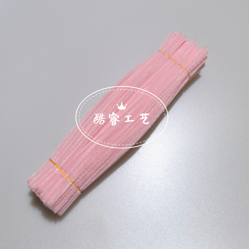 Venta directa de fábrica barra de torsión Core raíz de pelo convencional tira de felpa hecho a mano material de ramo de bricolaje hecho a mano