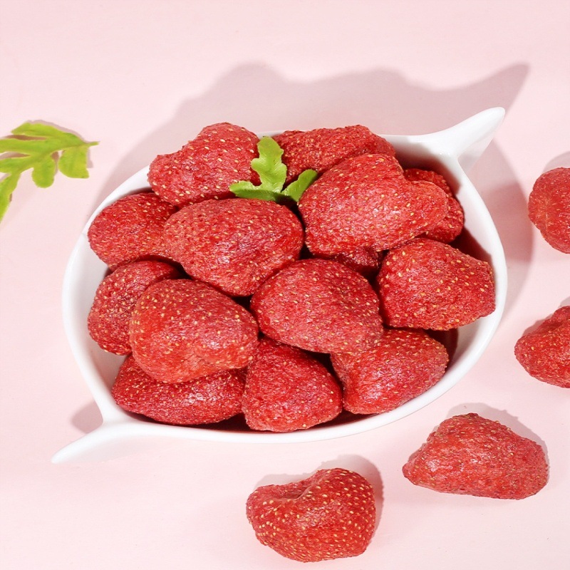 Freeze Dried Fruit Chips Mixed Snack 250g Strawberry Banana Mango Kiwi Peach Preserved Fruit quality and texture