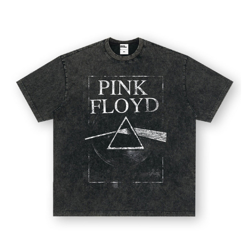 NIRVANA ロックアメリカン 3D デジタルプリントレトロ半袖 T シャツクロスボーダープリントアメリカンファッションヴィンテージ模造綿|undefined