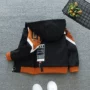 连帽男童春秋定制冲锋衣