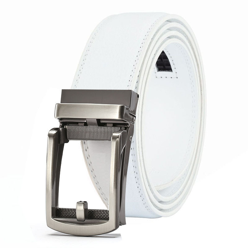 Comercio exterior cinturón de hebilla automática de los hombres cinturón falso pin hebilla de negocios moda viajero clip hebilla Venta caliente cinturón 35mm ancho