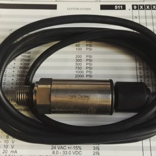 Швейцарский оригинальный датчик давления 511.900003741-от 1 до 0bar/от 0 до 1bar/0-6bar/0-10b