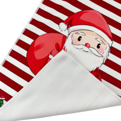 Christmas Towel with Print for Halloween Gift Kitchen Towel Cross-border Tea Towel Ultra-fine Fiber Printed Hand Towel