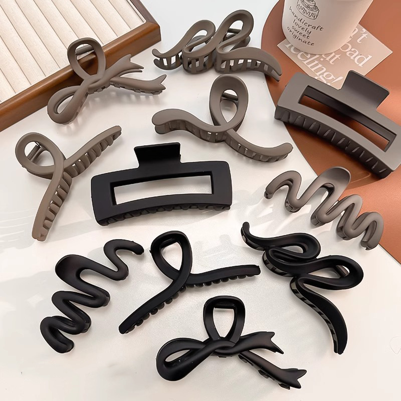 Clip de cabello de alta sensación de gran tamaño para mujeres más agarrar clip de cabello de tiburón en la parte posterior de la cabeza de los productos al por mayor