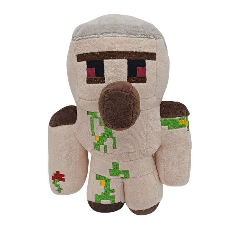 Плюшевые игрушки (Minecraft) персонажи, мягкая хлопковая набивка, множество размеров 12–55 см