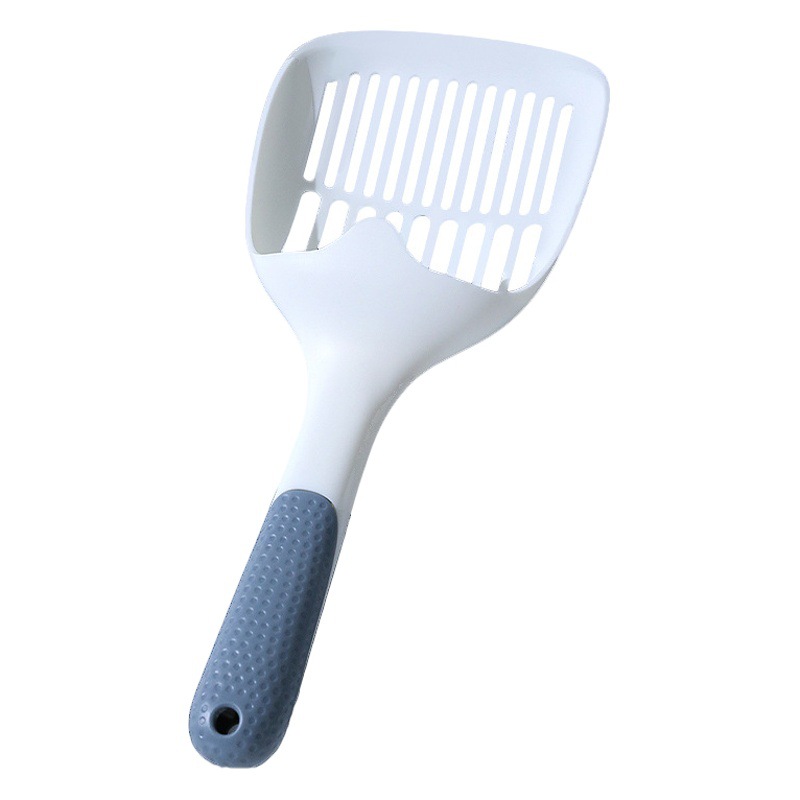 Agente al por mayor nuevo estilo gato arena pala mango largo gato mierda pala inodoro gato arena pala simple