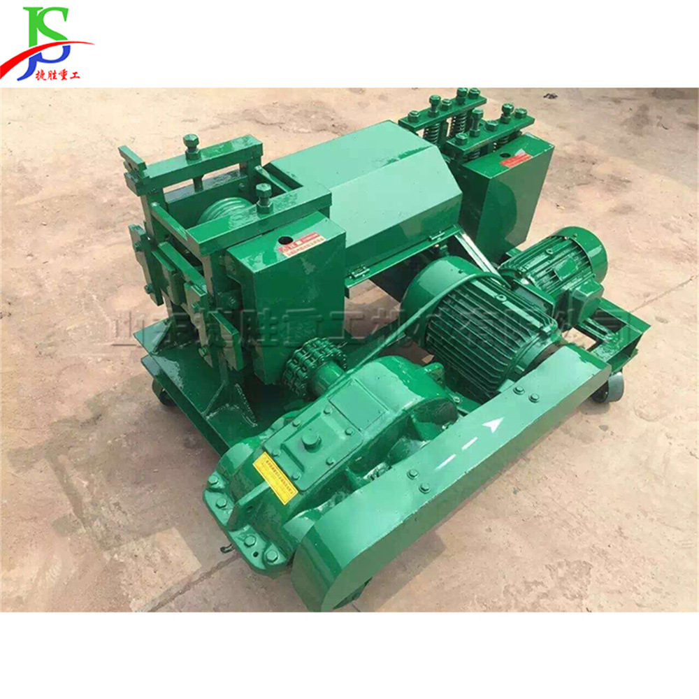 equipos de endireccionamiento de barra de acero desechados endireccionador de tuberías metálicas de construcción endireccionador de barra de acero cabeza de material equipo de endireccionamiento de doble motor