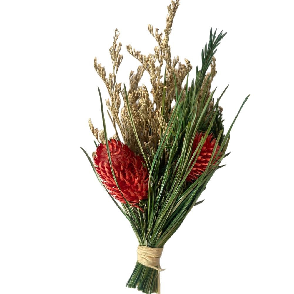 Mori Eternal Flower Mini Real Flower Dry Flower Ramo pequeño Accesorios Decoración hecha a mano Adornos de escritorio