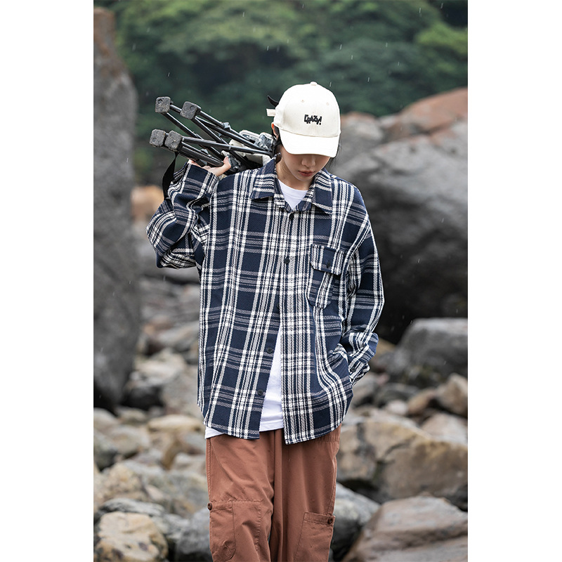 Autumn retro brand shirt