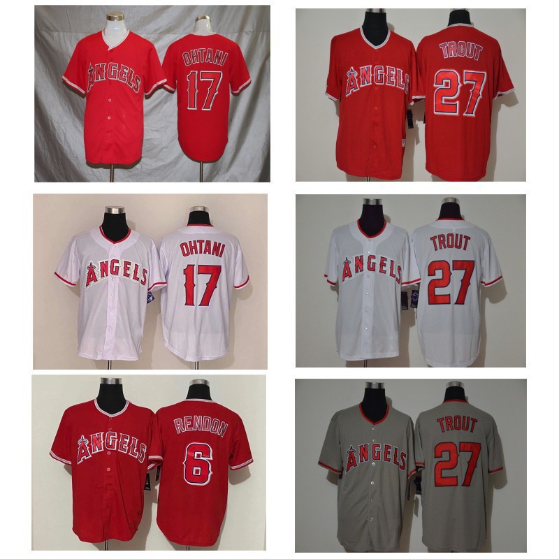 MLB jersey Los Angeles Angels baseball jersey embroidered baseball uniform