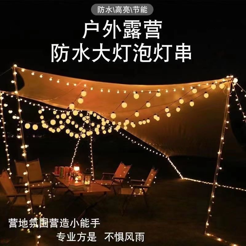 Linterna que acampa al aire libre solar G50 bombilla impermeable dosel carpa patio decoración por mayor