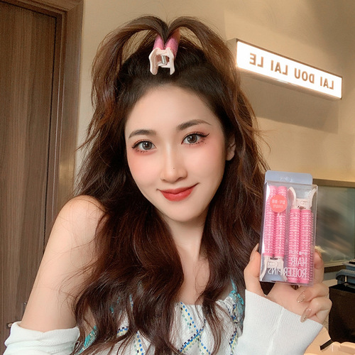 Fluffy hair artifact, seamless fixed forehead bangs clip, skull pad, hair root fluffy clip, curling hairpin