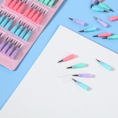 Factory direct supply Student egg pencil unsharpened pencils bullet pens refills wholesale