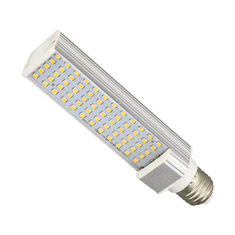 外贸跨境热销LED横插灯12WE27螺口AC85-265V单面发光灯插拔管批发