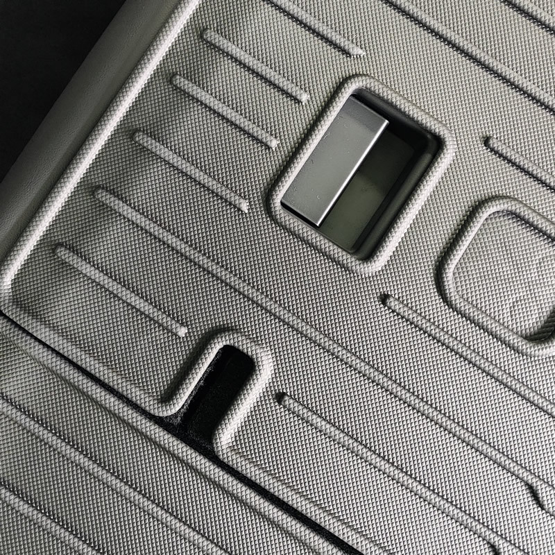 Suitable for Tesla 25 New Version Model Y Integrated Trunk Mats, Front and Rear Trunk Mats Accessories Modification