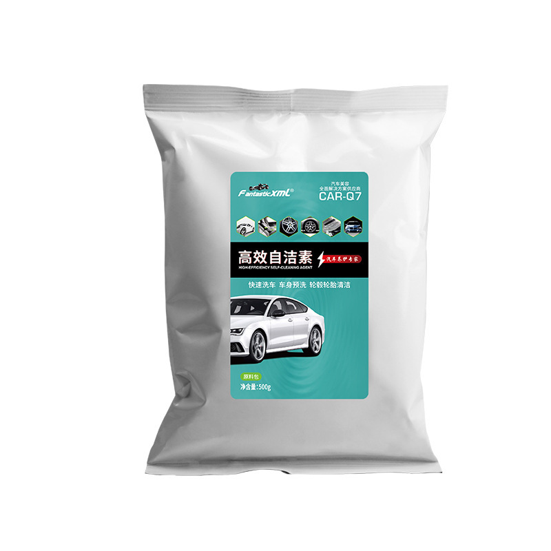 Paquete de materia prima para agente de limpieza multifuncional para automóviles, agente de limpieza para llantas y rines, polvo limpiador para llantas de acero sin enjuague, paquete masterbatch