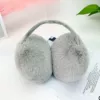 Big plush earmuffs-gray gray