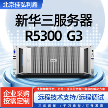 华三H3C服务器R5300G3 4U2路AI计算数据存储AI算力机架式企业级