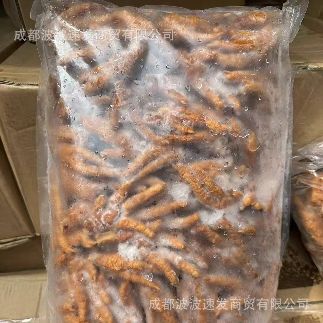 商用批发虎皮鸡爪全熟加热即食卤味虎皮鸡爪网红凤爪整箱批发商用