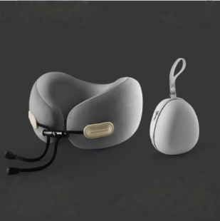 Portable U-Shaped Pillow Travel Portable U-Shaped Neck Pillow Long-Distance Airplane Economy Class Sleeping Artifact Neck Pillow
