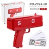 Manufacturer supply Novelty Money Gun toy Money Gun