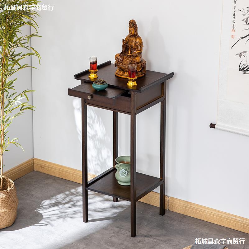 To fake something antique solid wood Altar For Taiwan Shrines Narrow table Incense For the case Altar Knutsford Mammon Entrance household Economics