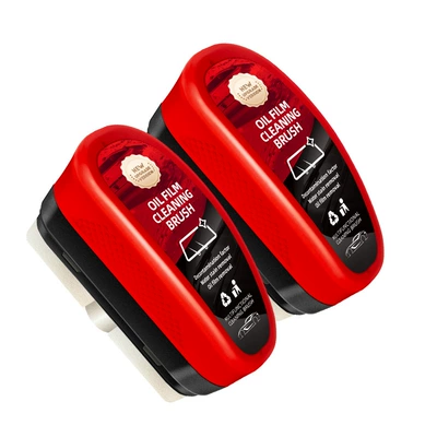 Glass agent: Car Glass, Powerful Car - 1-pack-10-red-oil-film-polishing-english-version-2-pack