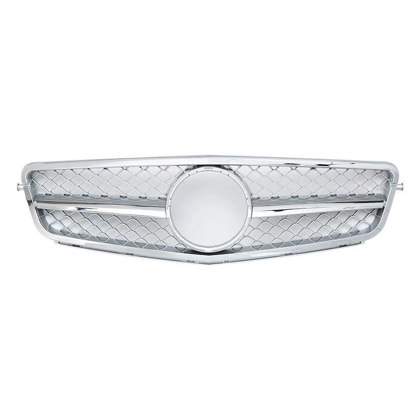 Оригинальная решетка радиатора для Mercedes-Benz C-Class W204, модифицированная в стиле двух- или одинарных планок, или «звездное небо», 2006-2013 гг.