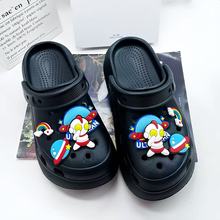 适配洞洞鞋鞋花卡通可爱奥特曼鞋扣diy配饰工厂直销装饰PVC鞋配件