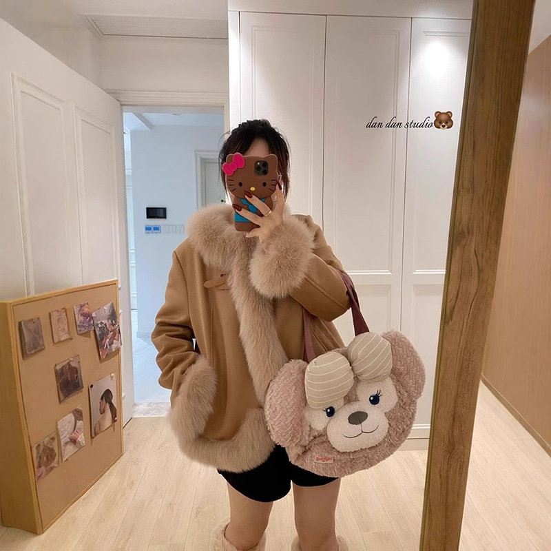 Fox Fur Coat for Women 2025 New Style Suede Goose down Liner Jacket Young Style