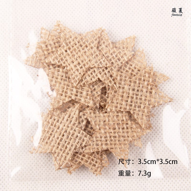 다섯개 별 린넨 20 pieces/bag * 3.5cm1