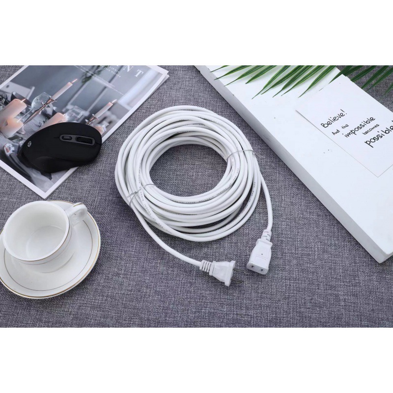 Cable de extensión de cable de alimentación multifuncional doméstico de alta potencia de dos agujeros de cable de extensión de monitor de cable de extensión de carga de vehículo eléctrico