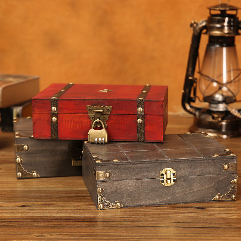 European Antique Jewelry Box, Desktop Id Storage Box, Retro Photography Props, Baby Id Box European Antique Jewelry Box, Desktop Id Storage Box, Retro Photography Props, Baby Id Box