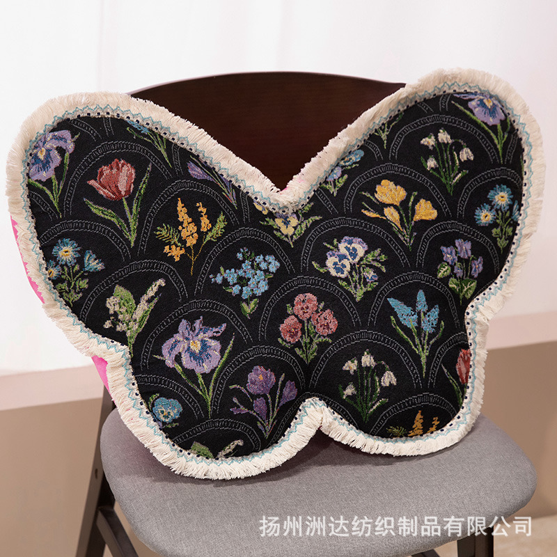 ins mariposa forma alienígena almohada de abrazo sala de estar sofá cintura contra la atmósfera americana contra la almohada ventana decoración regalos para chicas