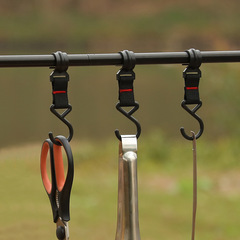 Outdoor camping storage bracket hooks, plastic clip strap hook crossbar hooks, load-bearing hooks, coat hooks, S hooks